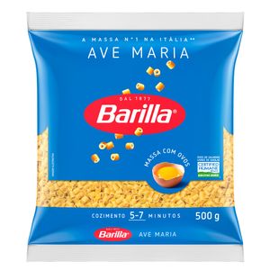 Macarrão Ave Maria Barilla Sêmola c/ Ovos Pacote 500g