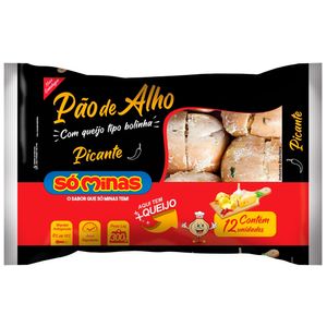 Pão de Alho Só Minas Baguete Picante 400g