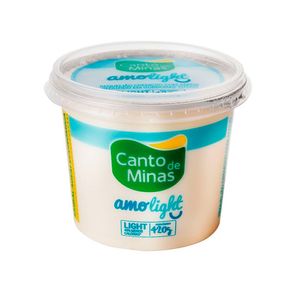 Requeijão Cremoso Canto de Minas Light Pote 400g