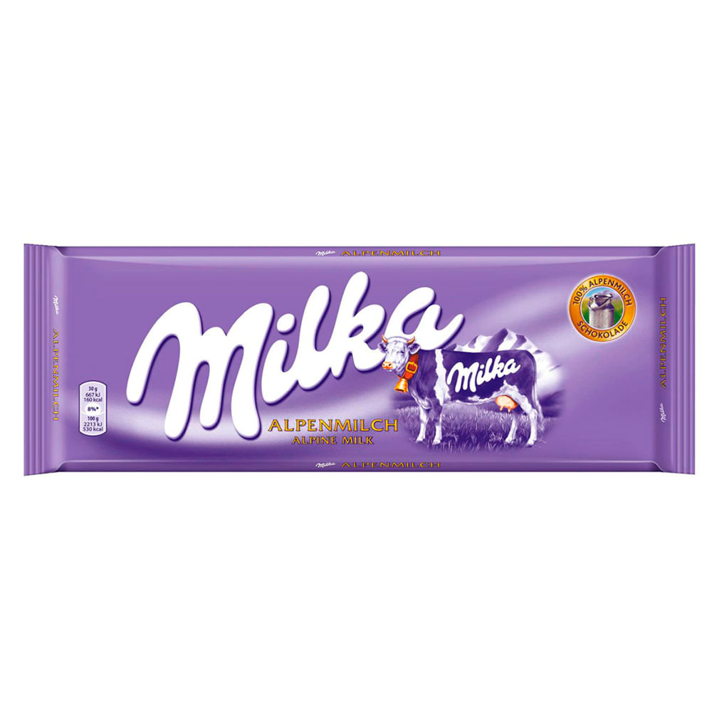 Chocolate Milka Alpenmilch 270g | Bretas Supermercado