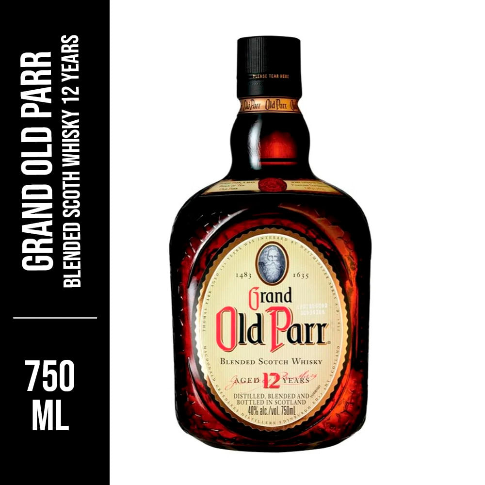 Whisky Old Parr 12 Anos 750ml | Bretas Supermercado