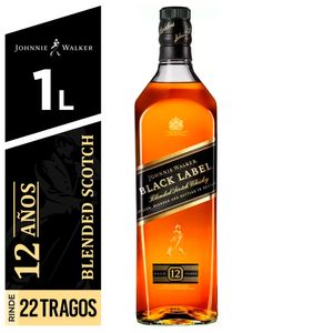 Whisky Johnnie Walker Black Label 12 Anos 1 Litro