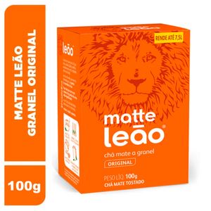 Chá Mate Matte Leão Caixa 100g