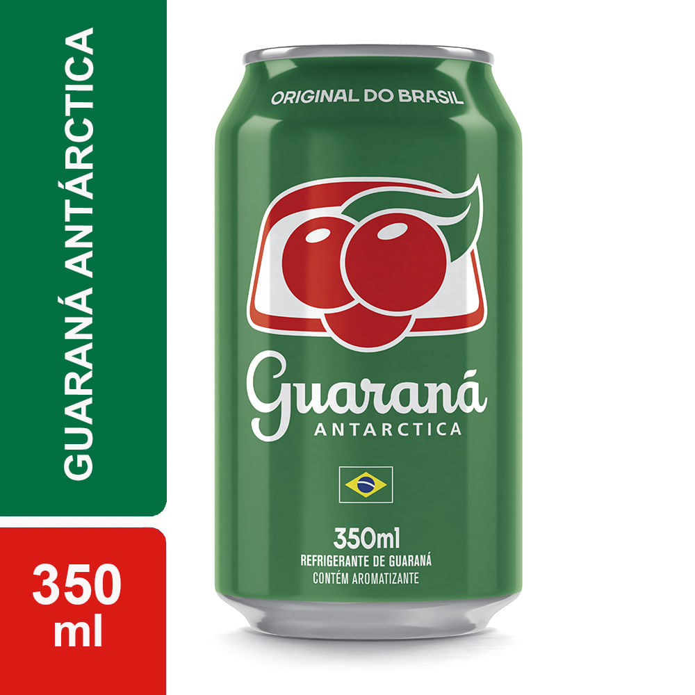 Refrigerante Guaraná Antarctica Lata 350ml, Convencional