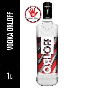 Vodka Orloff 5x Destilada Garrafa 1l