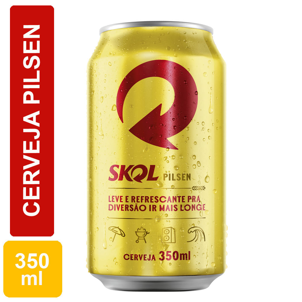 Cerveja Skol - Lata