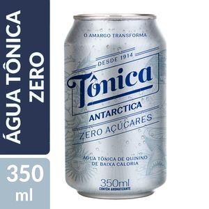 Água Tônica Antarctica Zero Açúcar Lata 350ml
