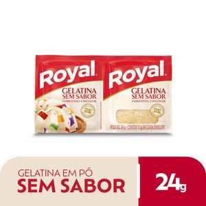 Gelatina Pó Royal Incolor sem Sabor 24g