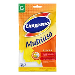 Luva Limppano Multiuso Grande c/ 2 Unid