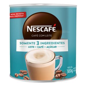 Café c/ Leite Solúvel Nescafé Lata 330g