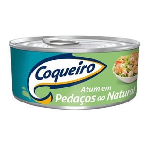 Atum em Pedaços Natural Coqueiro Lata 170g