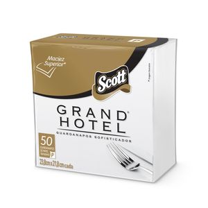 Guardanapo Scott Grand Hotel Folha Dupla 23.8cm x 21.8cm c/ 50 Unid96g