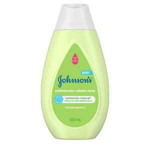 Condicionador Johnsons Baby Cabelos Claros Camomila Natural Frasco 200ml