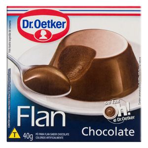 Pó p/ Flan Dr.Oetker Chocolate 40g