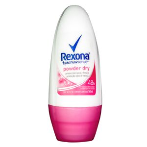 Desodorante Antitranspirante Roll On Rexona Powder Dry 50ml