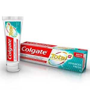 Creme Dental Colgate Total Fresh Mint, Anticárie com Flúor, para um Hálito Fresco e Duradouro, 90g