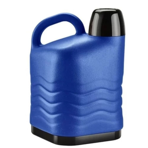 Garrafa Térmica Café Água Gelada 5 Litros Azul Invicta - Bramef