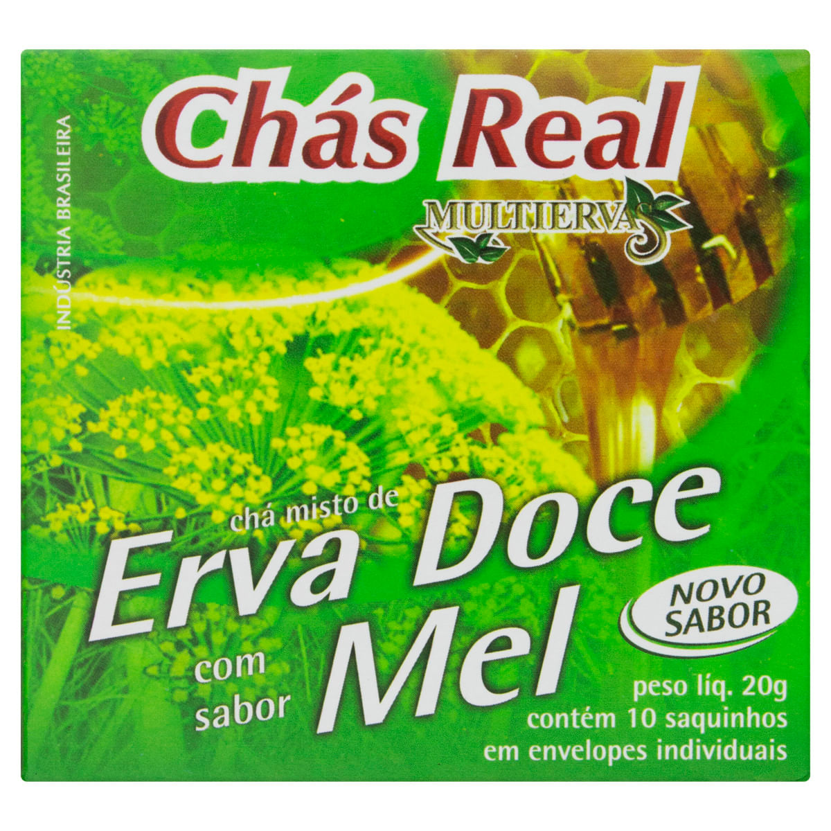 Chá Real Multiervas Erva Doce Mel 20g | Bretas Supermercado