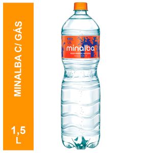 Água Mineral Minalba c/ Gás 1.5l