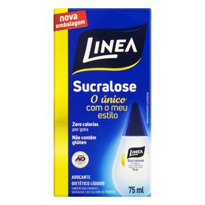 Adoçante Líquido Linea Sucralose Caixa 75ml