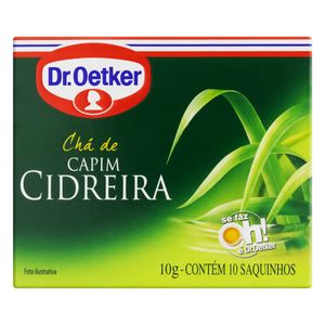 Chá Dr. Oetker Cidreira 10g