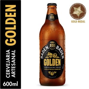 Cerveja Baden Baden Golden Ale Garrafa 600ml