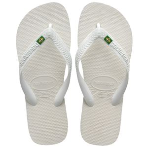 Sandália Havaianas Masculina Brasil Branca 41/42