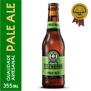 Cerveja Eisenbahn Pale Ale Puro Malte Long Neck 355ml