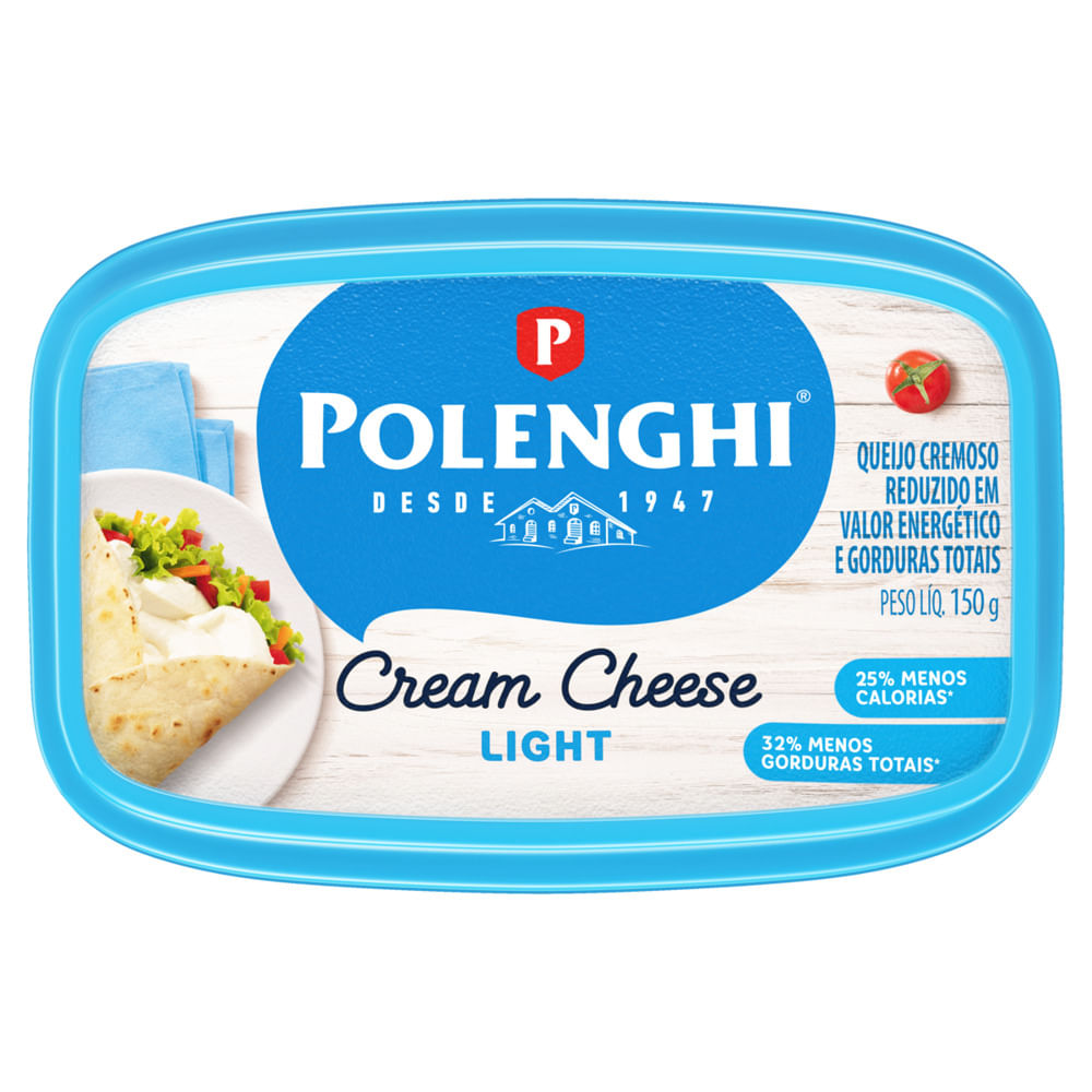 Cream Cheese Polenghi Light Pote 150g | Bretas Supermercado