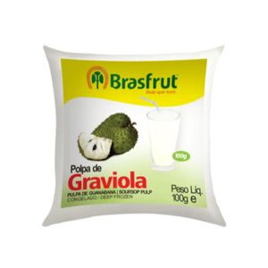 Polpa de Fruta Brasfrut Graviola 100g