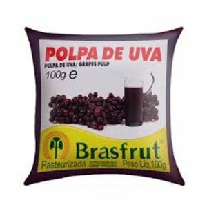 Polpa de Fruta Brasfrut Uva 100g