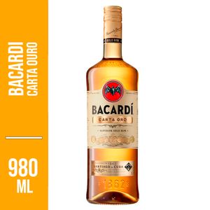 Rum Bacardi Carta Ouro 980ml