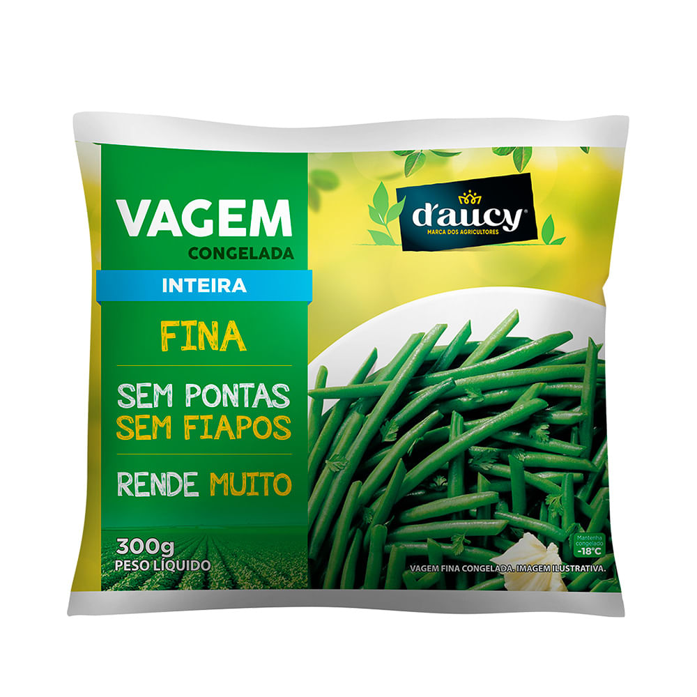 Vagem Daucy Congelada 300g | Bretas Supermercado