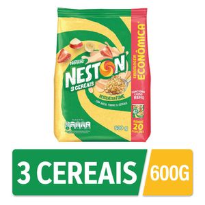 Neston Nestlé 3 Cereais Sachê 600g