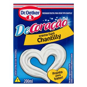 Creme Chantily Dr.Oetker Decorfesta 200ml