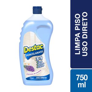 Limpa Piso Destac para Pisos Porcelanato Cerâmica Lavanda e Alfazema 750ml