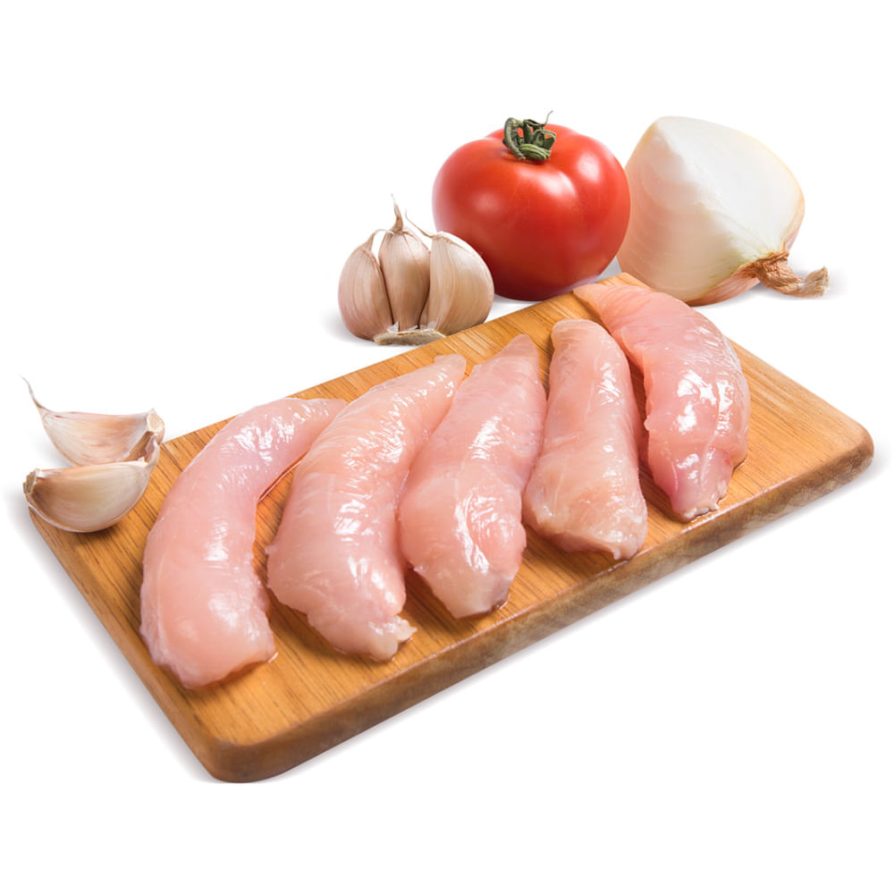 Filezinho de Frango Sassami Jaguar Congelado 1Kg | Bretas Supermercado