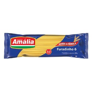Macarrão Santa Amália Furadinho Sêmola 500g