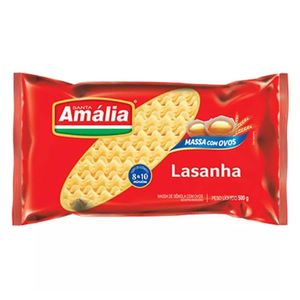 Massa p/ Lasanha Santa Amália c/ Ovos 500g