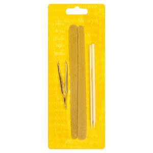 Kit Manicure Marco Boni 2 Lixas +2 Palitos +1 Pinça