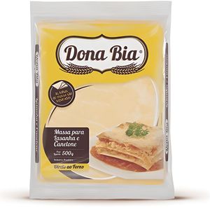 Lasanha Dona Bia Canelone 500g