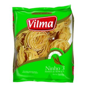 Massa Ninho Vilma de Sêmola N3 500g