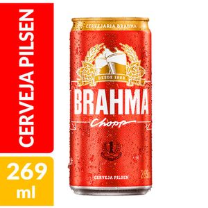 Cerveja Brahma Chopp Pilsen Lata 269ml