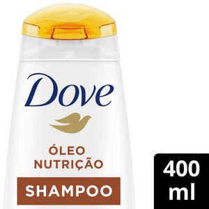 Shampoo Dove Nutrição + Fusão de Óleos 400ml