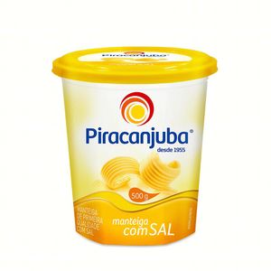 Manteiga Piracanjuba c/ Sal 500g