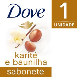 Sabonete Dove Karité e Baunilha 90g