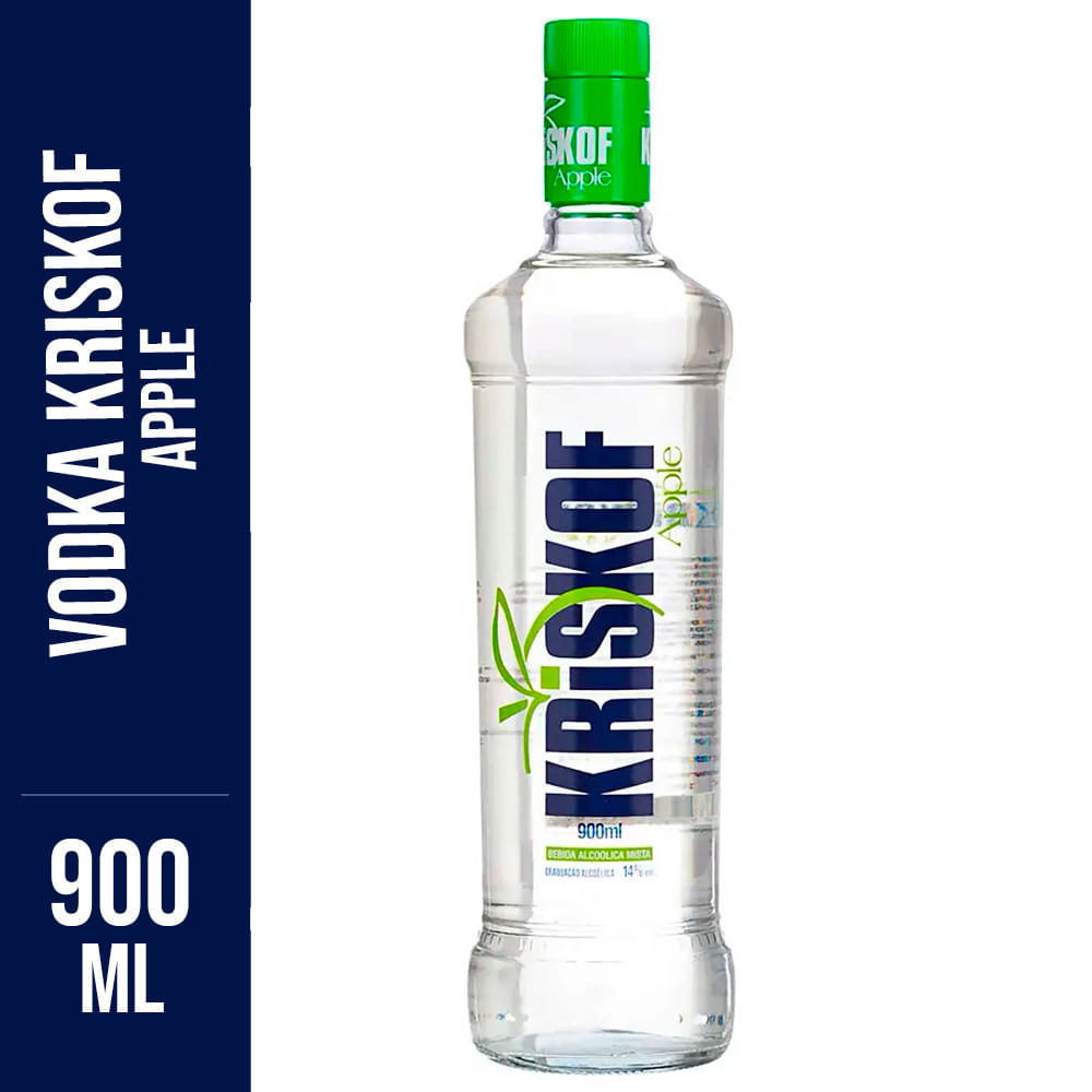 Vodka Kriskof Apple 960ml | Bretas Supermercado