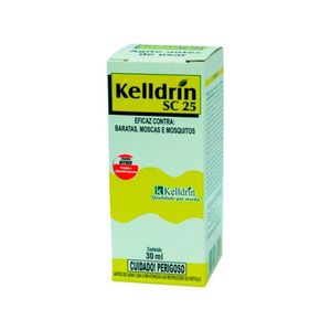 Inseticida Líquido Kelldrin p/Baratas, Mosc E For Sc 25 30ml