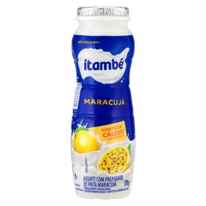 Iogurte Itambé Parcialmente Desnatado Maracujá Frasco 170g