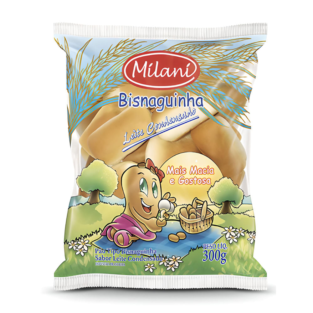 Bisnaguinha Milani Leite Condensado 250g | Bretas Supermercado